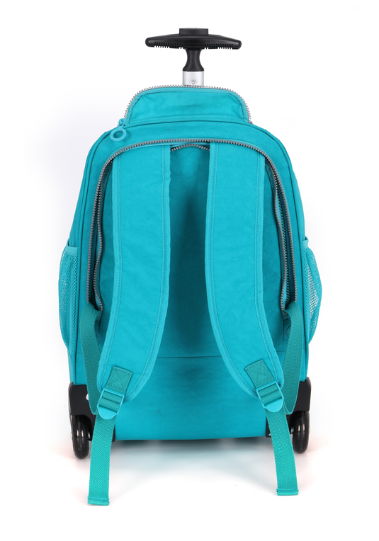 Mochila de Rodinha Costas Juvenil Up4you com Chaveiro Crinkle