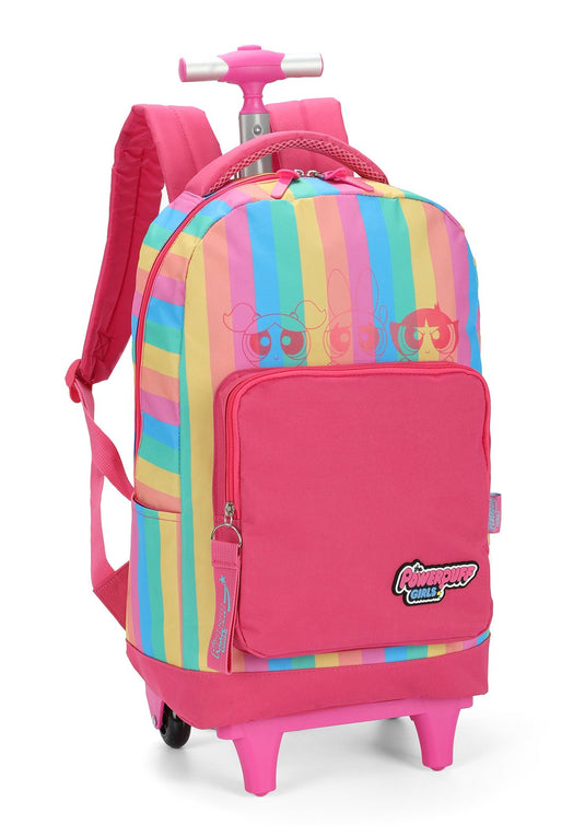 Mochila de Rodinha Costas Meninas Super Poderosas