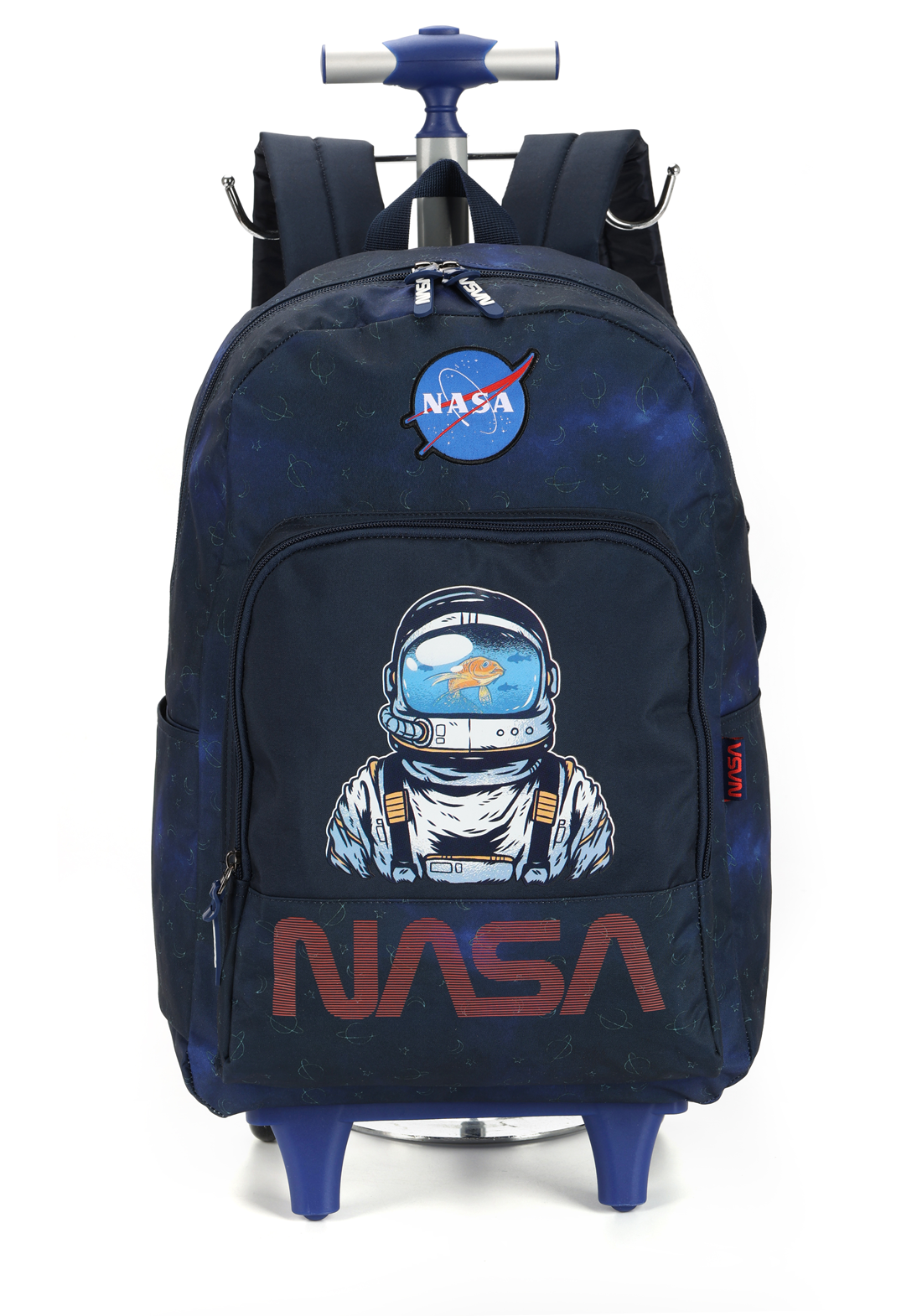 Mochila Juvenil de Rodinha Costas NASA Astronauta