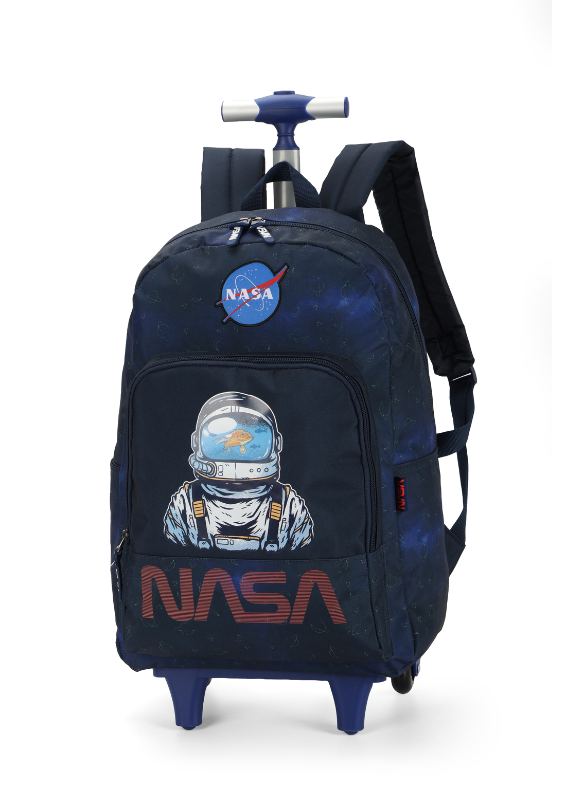 Mochila Juvenil de Rodinha Costas NASA Astronauta