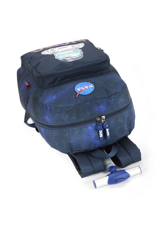 Mochila Juvenil de Rodinha Costas NASA Astronauta