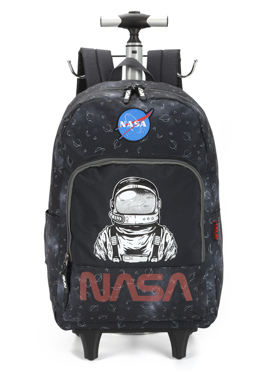 Mochila Juvenil de Rodinha Costas NASA Astronauta