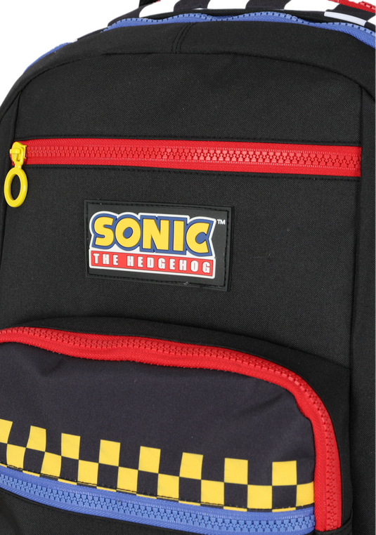 Mochila de Rodinhas Costas Sonic Pista