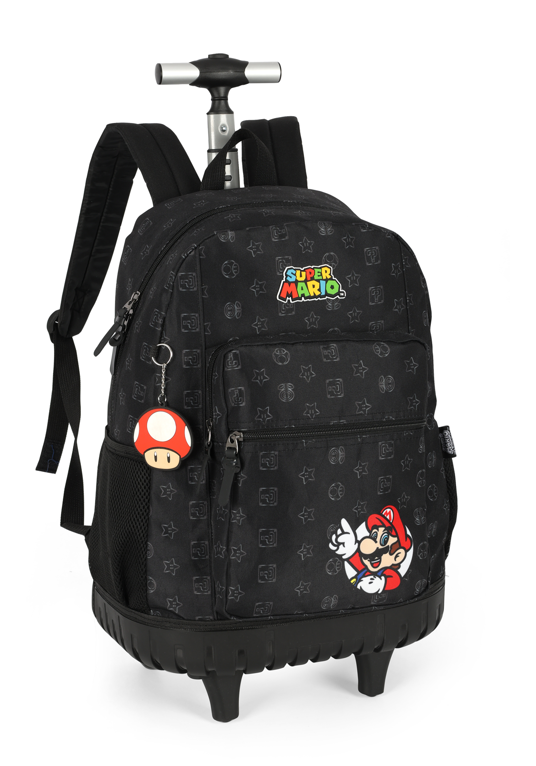 Mochila de Rodinha Costas Super Mario Star