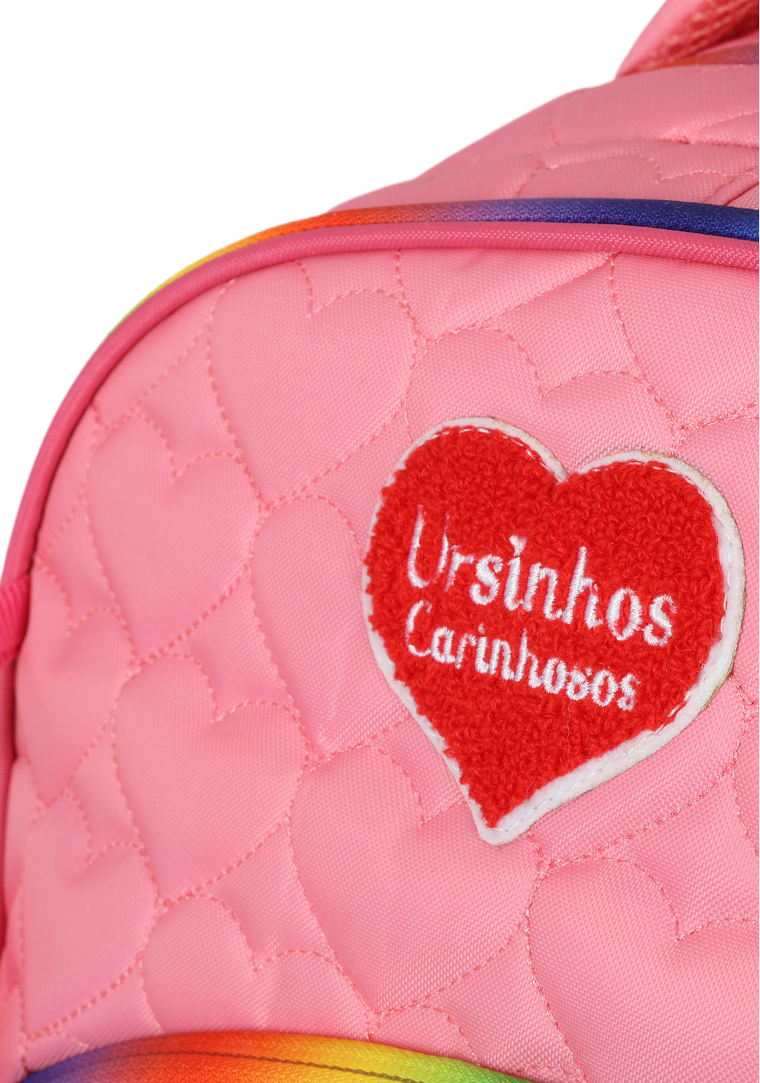 Mochila de Rodinha Costas Ursinhos Carinhosos Corrente