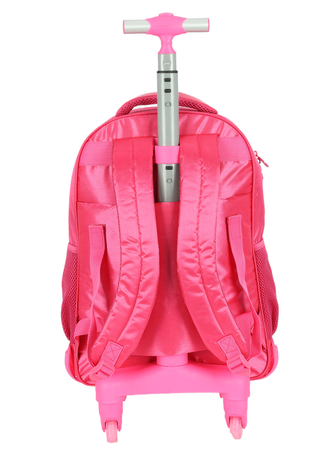 Mochila de Rodinhas Costas Barbie Paetê