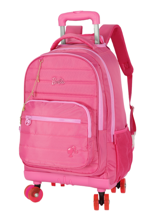 Mochila de Rodinhas Duplas de Skate Barbie