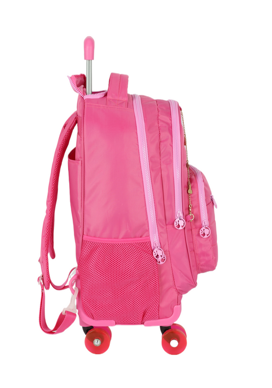 Mochila de Rodinhas Duplas de Skate Barbie