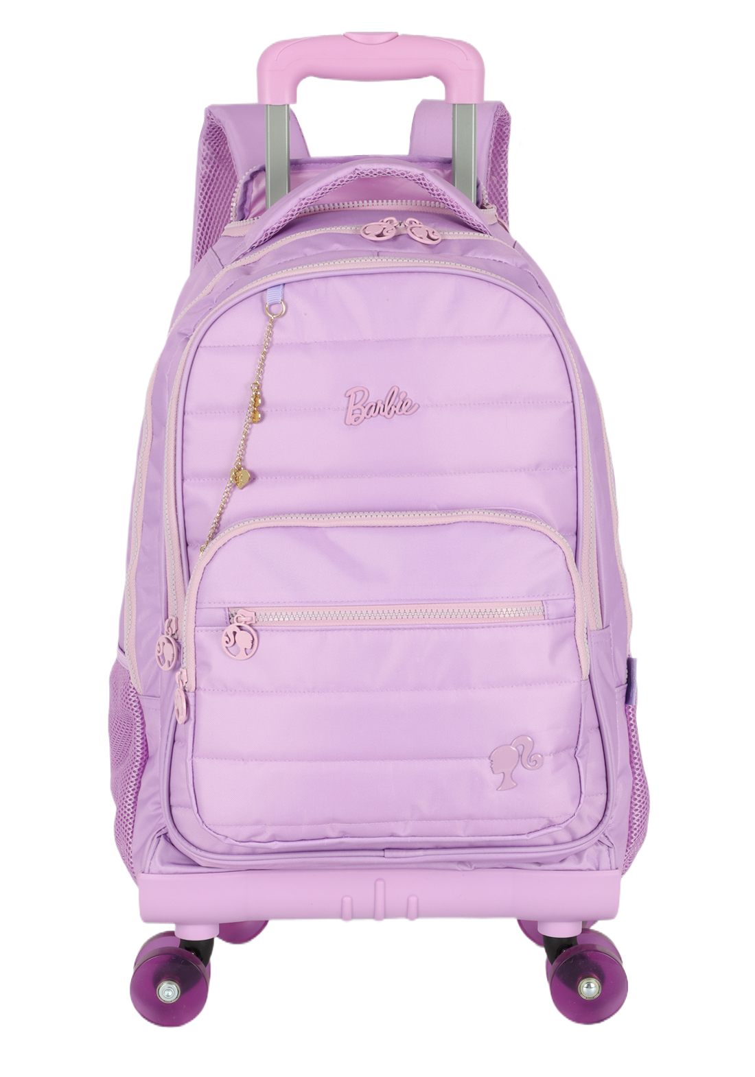 Mochila de Rodinhas Duplas de Skate Barbie