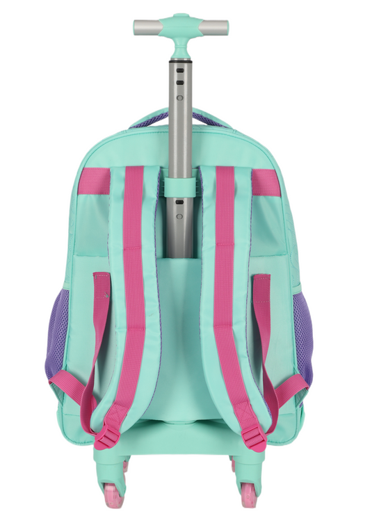 Mochila de Rodinha Costas Led Up4you Rock Star Notebook