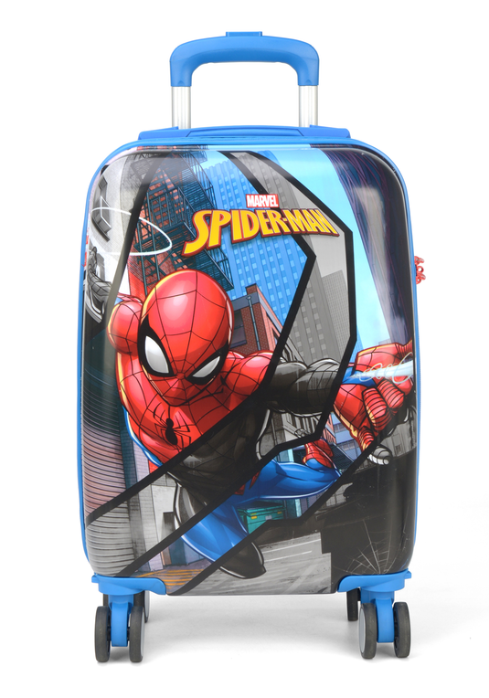 Mala de Bordo Spider Man Vermelha Marvel Giro 360°