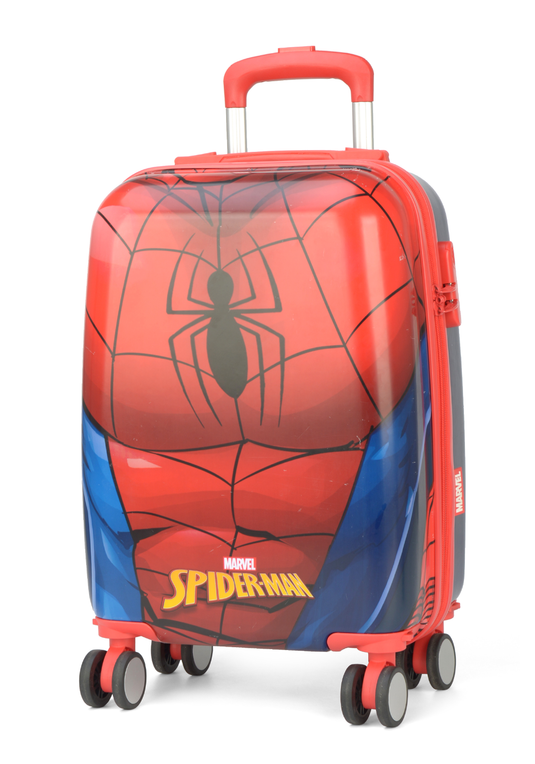 Mala de Bordo Spider Man Vermelha Marvel Giro 360°