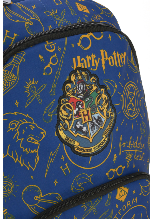 Mochila Harry Potter Estampada Patch