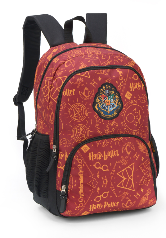 Mochila Harry Potter Estampada Patch