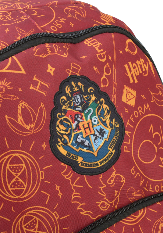 Mochila Harry Potter Estampada Patch