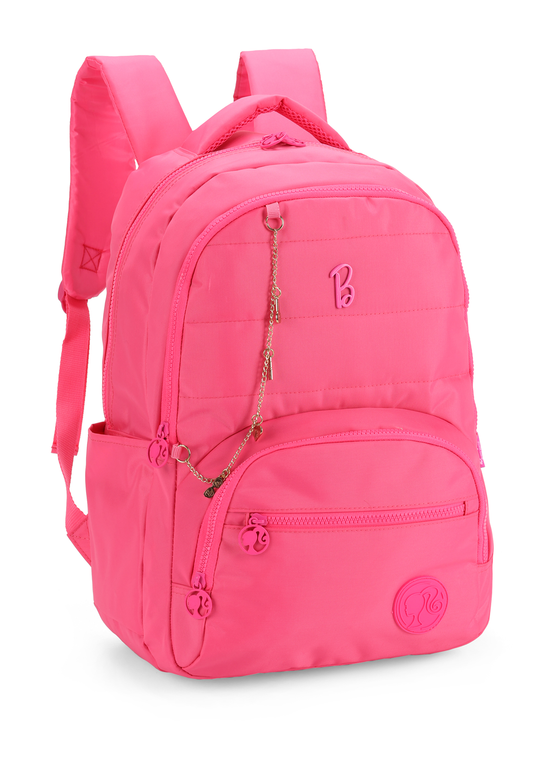 Mochila Barbie Juvenil Escolar Matelassê