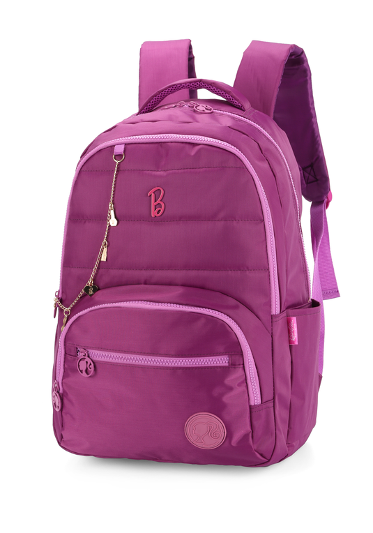 Mochila Barbie Juvenil Escolar Matelassê