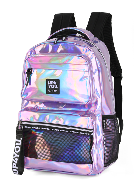 Mochila de Costas Juvenil Holográfica Up4you