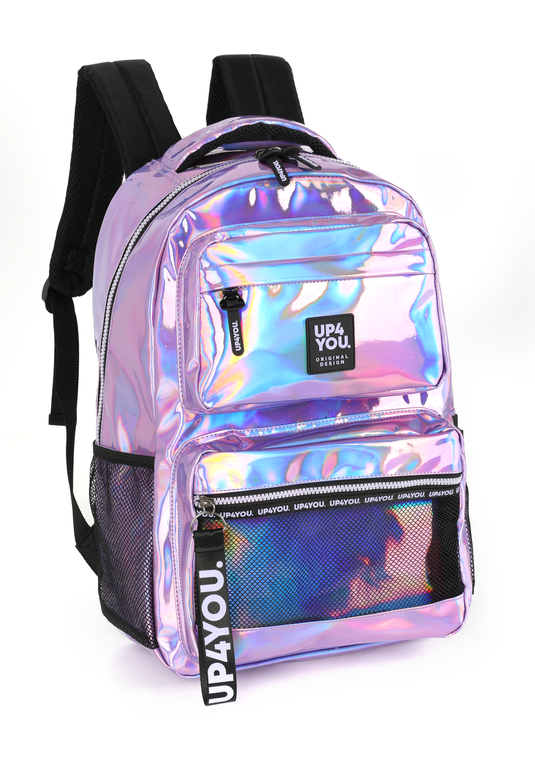 Mochila de Costas Juvenil Holográfica Up4you