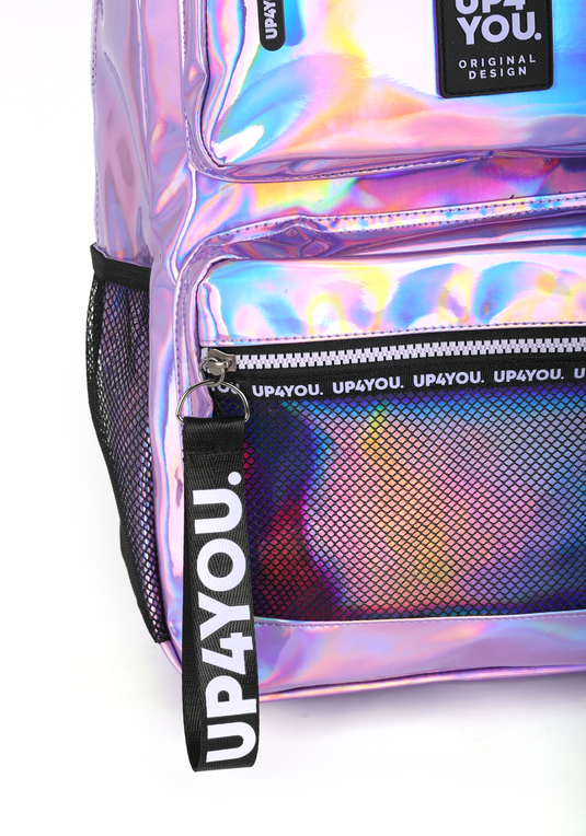 Mochila de Costas Juvenil Holográfica Up4you