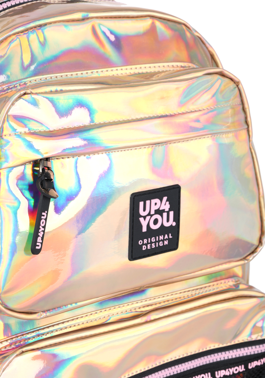 Mochila de Costas Juvenil Holográfica Up4you