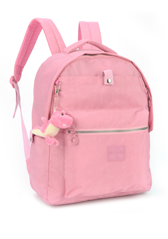 Mochila Crinkle com Chaveiro Juvenil Up4you