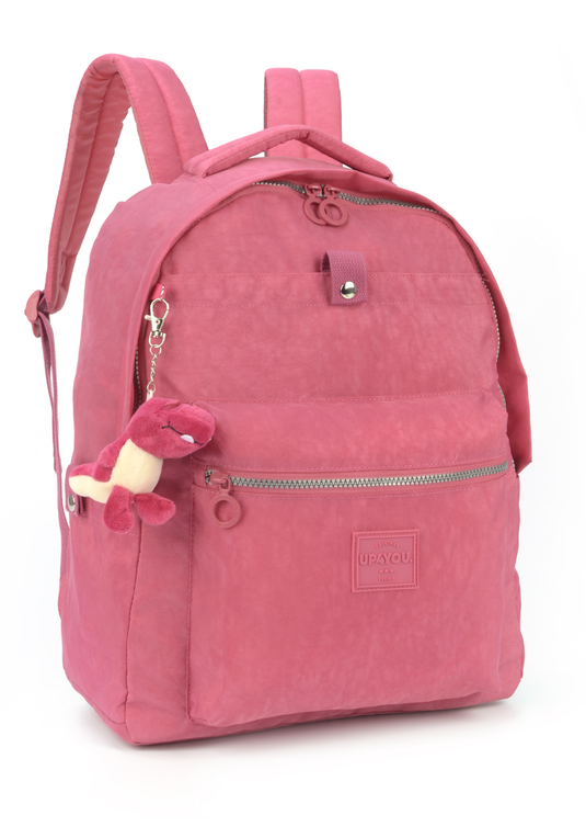 Mochila Crinkle com Chaveiro Juvenil Up4you