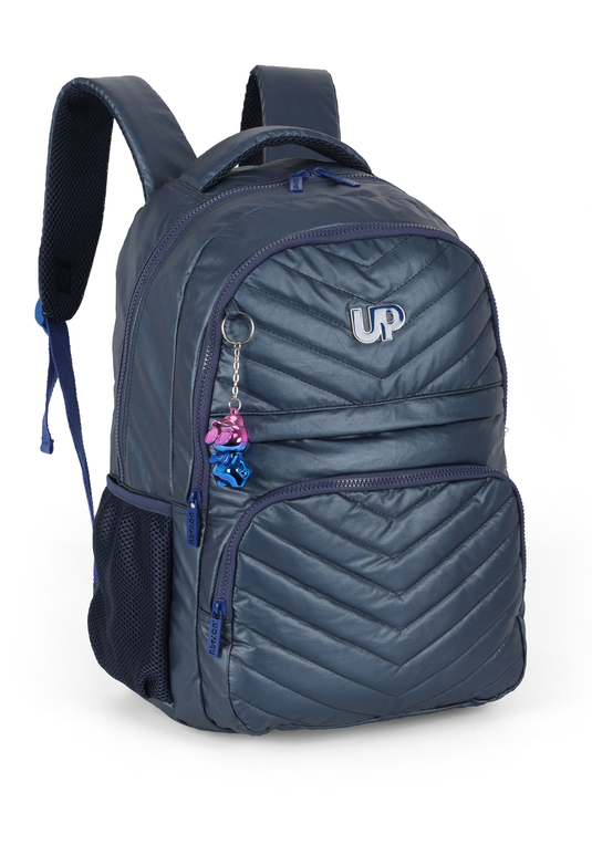 Mochila Juvenil Up4you Crinkle Metalizado Notebook