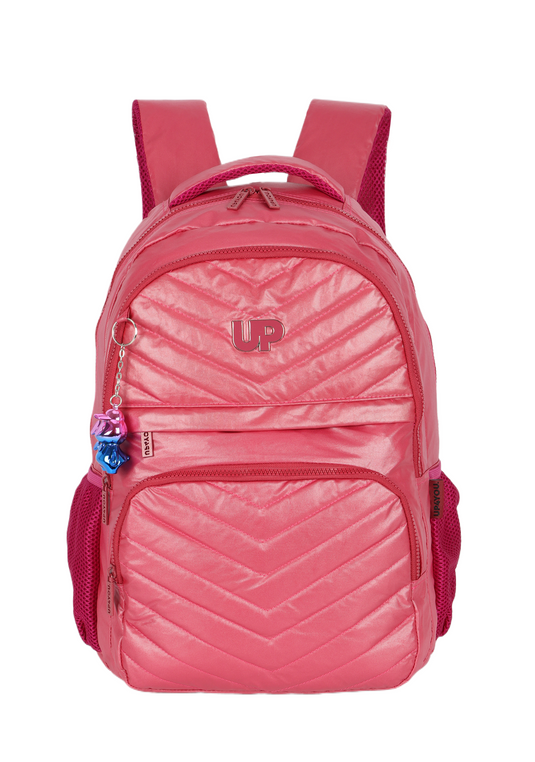 Mochila Juvenil Up4you Crinkle Metalizado Notebook