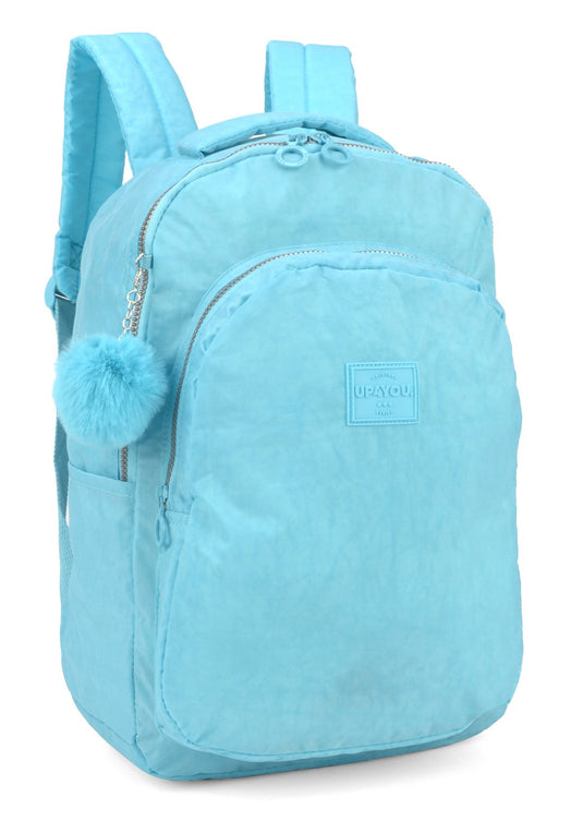 Mochila de Costas Crinkle Up4you Pompom