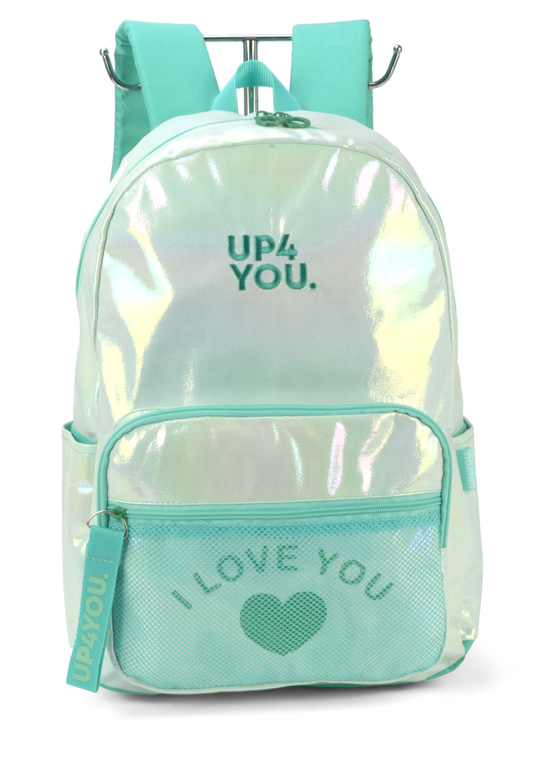 Mochila de Costas Juvenil Holográfica Up4you