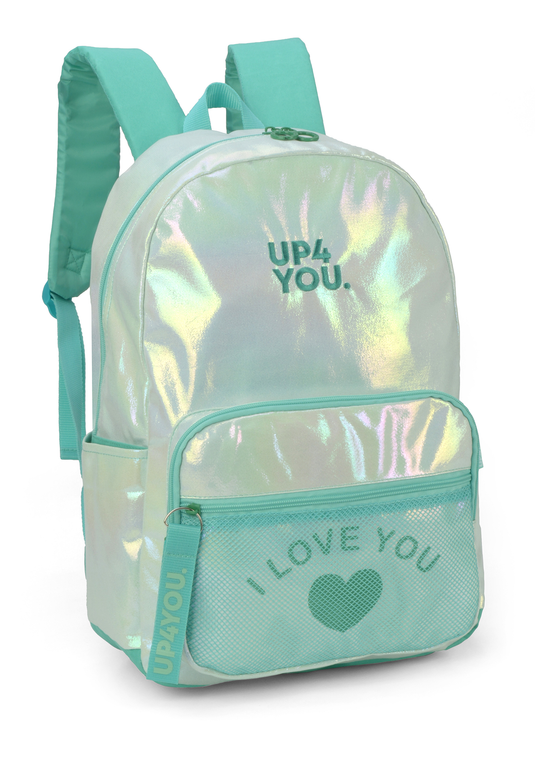 Mochila de Costas Juvenil Holográfica Up4you