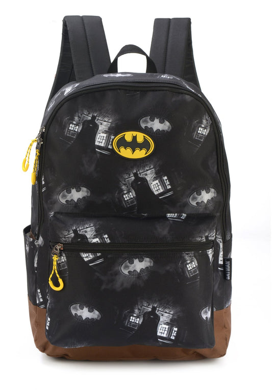 Mochila Poliester Batman Preto