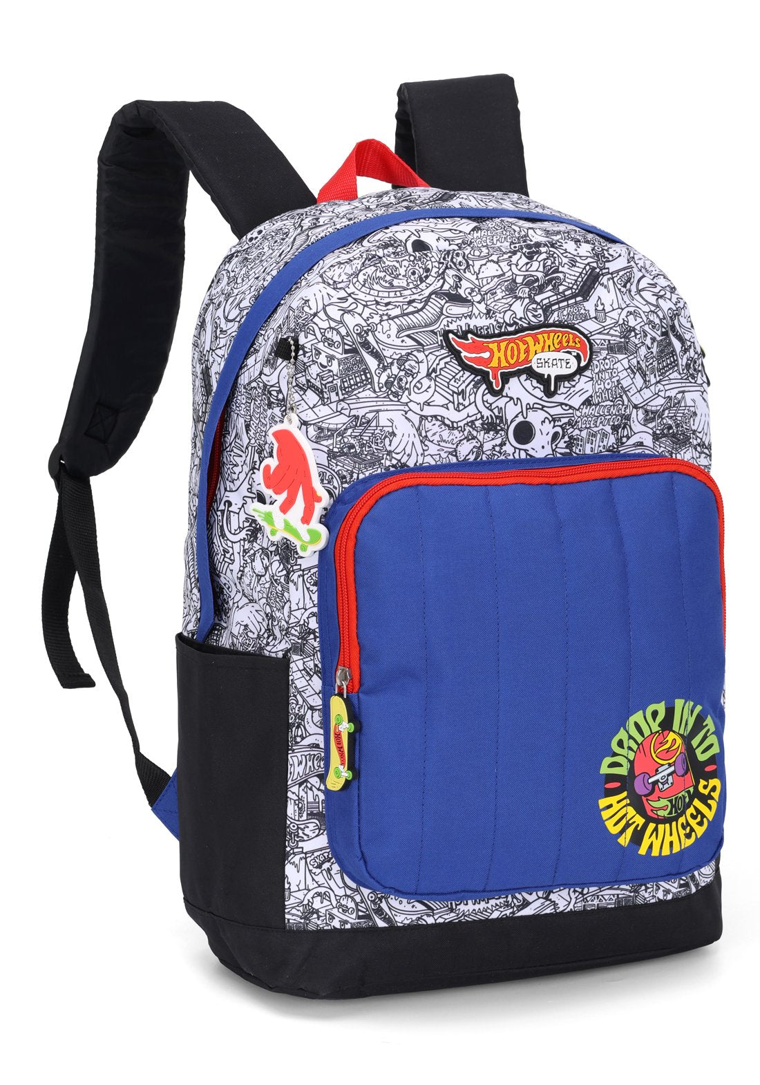 Mochila HotWheels Estampada Skate Mattel