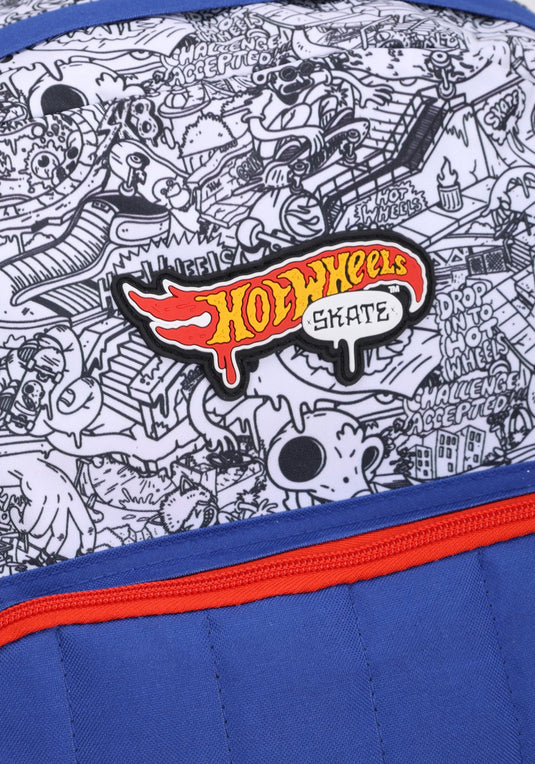 Mochila HotWheels Estampada Skate Mattel