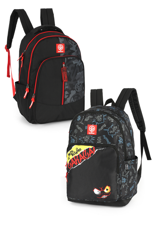 Mochila Juvenil Enaldinho Up4You com Estampa Premium