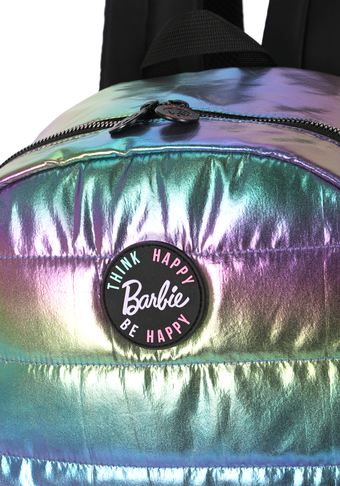 Mochila de Costas Holográfica Puffer Barbie