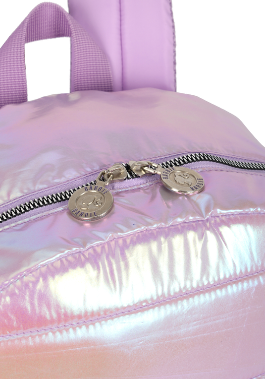 Mochila de Costas Holográfica Puffer Barbie