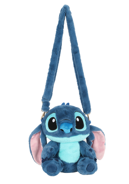 Mini Mochila de Costas Pelúcia Stitch Disney