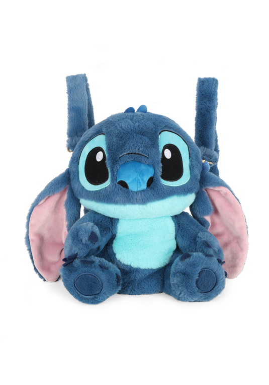 Mini Mochila de Costas Pelúcia Stitch Disney