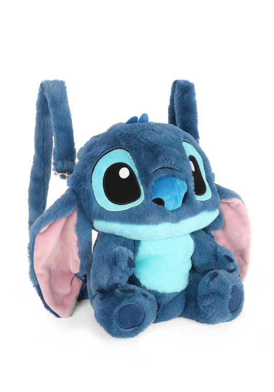 Mini Mochila de Costas Pelúcia Stitch Disney