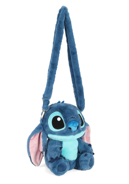 Mini Mochila de Costas Pelúcia Stitch Disney