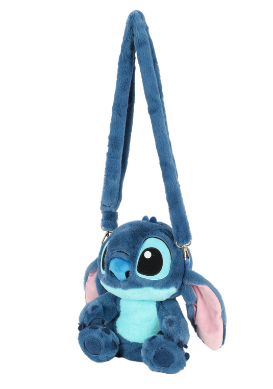 Mini Mochila de Costas Pelúcia Stitch Disney