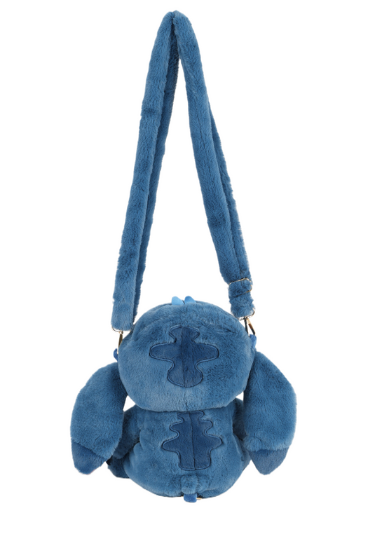 Mini Mochila de Costas Pelúcia Stitch Disney