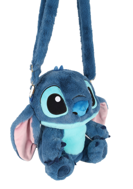 Mini Mochila de Costas Pelúcia Stitch Disney