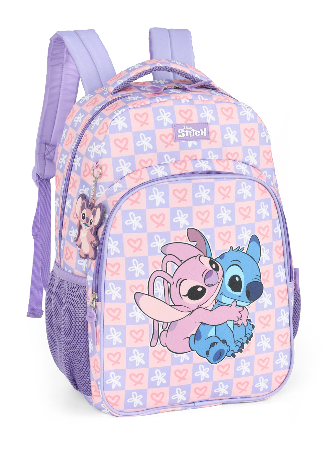 Mochila de Costas Stitch in Love Disney