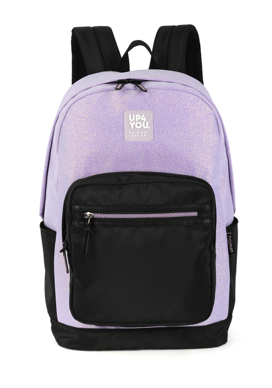 Mochila Juvenil Up4you Glitter ou Holográfico