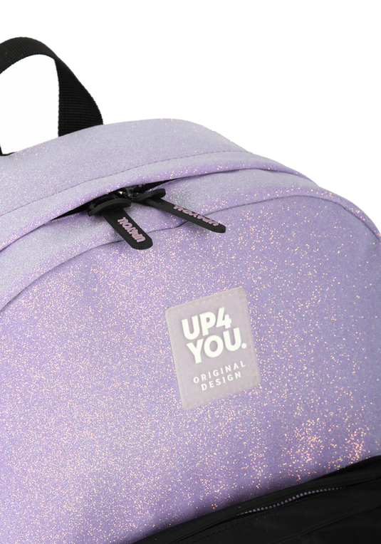 Mochila Juvenil Up4you Glitter ou Holográfico