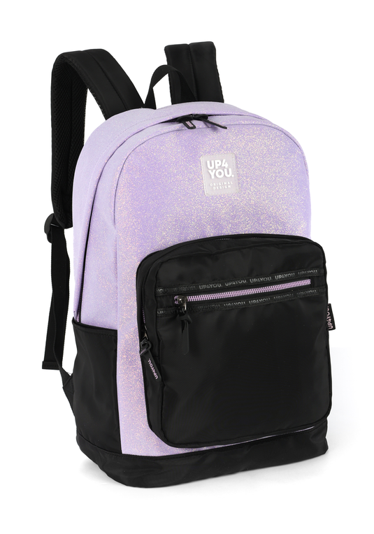 Mochila Juvenil Up4you Glitter ou Holográfico