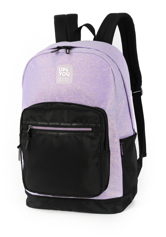 Mochila Juvenil Up4you Glitter ou Holográfico